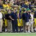 Michigan Head Coach Brady Hoke stand on the sidelines during the first quarter Saturday against Notre Dame.
Melanie Maxwell | AnnArbor.com